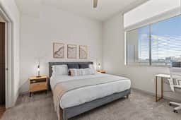 Sleek Desert Gem | Pool, Hot Tub, Gym, King Bed - Image 3